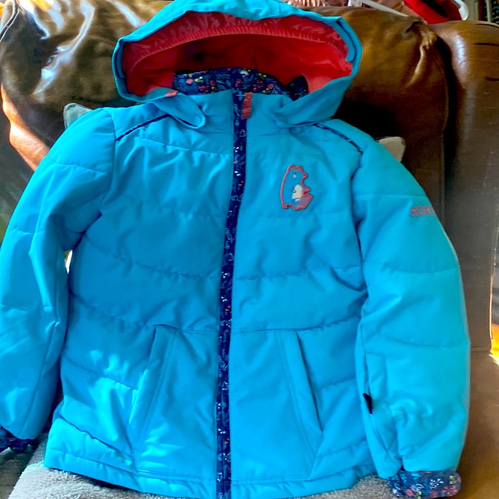 Roxy Waterproof Ski 🎿 Jacket with Removable Hood